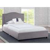 Camita Twin para Niños Tapizada Gris